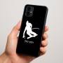 כיסוי בעיצוב אישי עם השם שלך לדגם - Motorola Moto G34 5G בעיצוב סקי