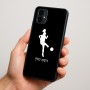 כיסוי בעיצוב אישי עם השם שלך לדגם - Motorola Moto G34 5G בעיצוב שחקנית כדורגל - אישה
