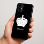 כיסוי בעיצוב אישי עם השם שלך לדגם - Motorola Moto G34 5G בעיצוב כתר מלכותי