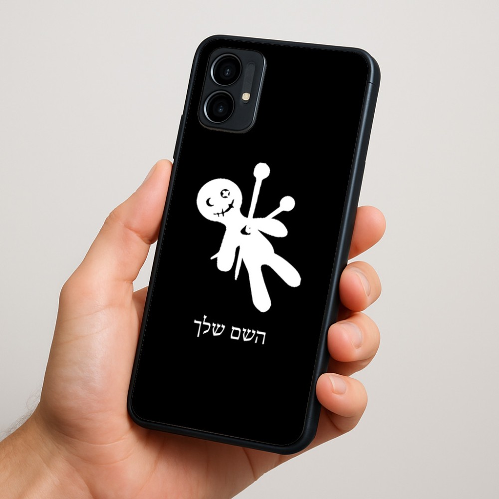 כיסוי בעיצוב אישי עם השם שלך לדגם - Motorola Moto G34 5G בעיצוב וודו