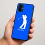 כיסוי בעיצוב אישי עם השם שלך לדגם - Motorola Moto G34 5G בעיצוב שחקן גולף