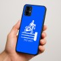 כיסוי בעיצוב אישי עם השם שלך לדגם - Motorola Moto G34 5G בעיצוב רוכב סוסים