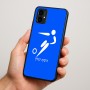 כיסוי בעיצוב אישי עם השם שלך לדגם - Motorola Moto G34 5G בעיצוב כדורגל אולימפי