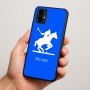 כיסוי בעיצוב אישי עם השם שלך לדגם - Motorola Moto G34 5G בעיצוב שחקן פולו - סוס