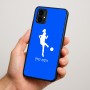 כיסוי בעיצוב אישי עם השם שלך לדגם - Motorola Moto G34 5G בעיצוב שחקנית כדורגל - אישה