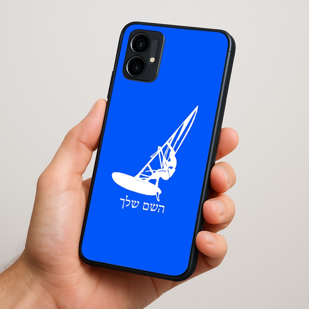 כיסוי בעיצוב אישי עם השם שלך לדגם - Motorola Moto G34 5G בעיצוב לגלוש - גלישה - שייט