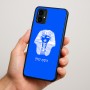 כיסוי בעיצוב אישי עם השם שלך לדגם - Motorola Moto G34 5G בעיצוב פרעה - תות ענח' אמון מצרי