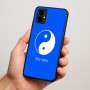 כיסוי בעיצוב אישי עם השם שלך לדגם - Motorola Moto G34 5G בעיצוב סמל יינג יאנג