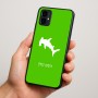 כיסוי בעיצוב אישי עם השם שלך לדגם - Motorola Moto G34 5G בעיצוב כריש ראש פטיש