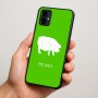 כיסוי בעיצוב אישי עם השם שלך לדגם - Motorola Moto G34 5G בעיצוב חזיר