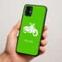 כיסוי בעיצוב אישי עם השם שלך לדגם - Motorola Moto G34 5G בעיצוב הארלי-דיווידסון