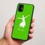 כיסוי בעיצוב אישי עם השם שלך לדגם - Motorola Moto G34 5G בעיצוב בלרינה