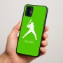 כיסוי בעיצוב אישי עם השם שלך לדגם - Motorola Moto G34 5G בעיצוב שחקן בייסבול
