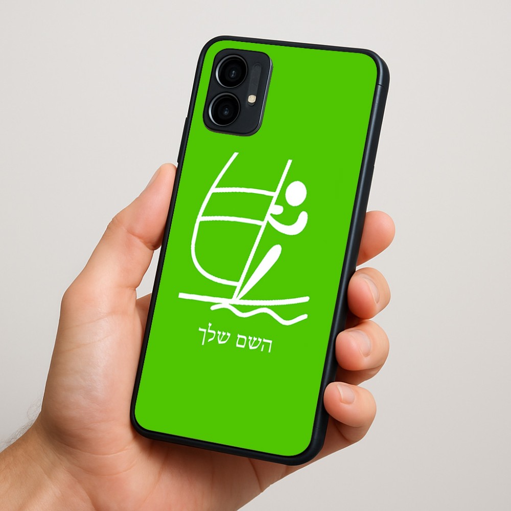 כיסוי בעיצוב אישי עם השם שלך לדגם - Motorola Moto G34 5G בעיצוב שייט אולימפי