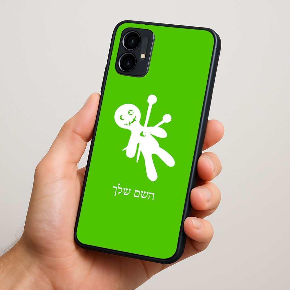 כיסוי בעיצוב אישי עם השם שלך לדגם - Motorola Moto G34 5G בעיצוב וודו