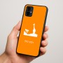 כיסוי בעיצוב אישי עם השם שלך לדגם - Motorola Moto G34 5G בעיצוב ג'ירפה באפריקה