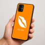 כיסוי בעיצוב אישי עם השם שלך לדגם - Motorola Moto G34 5G בעיצוב שפתיים - נשיקה