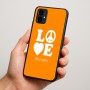 כיסוי בעיצוב אישי עם השם שלך לדגם - Motorola Moto G34 5G בעיצוב אהבה