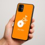 כיסוי בעיצוב אישי עם השם שלך לדגם - Motorola Moto G34 5G בעיצוב תקליטור - אזור מוזיקה