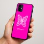 כיסוי בעיצוב אישי עם השם שלך לדגם - Motorola Moto G34 5G בעיצוב פרפר