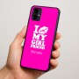 כיסוי בעיצוב אישי עם השם שלך לדגם - Motorola Moto G34 5G בעיצוב לנשק את החברה שלי