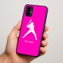 כיסוי בעיצוב אישי עם השם שלך לדגם - Motorola Moto G34 5G בעיצוב שחקן בייסבול