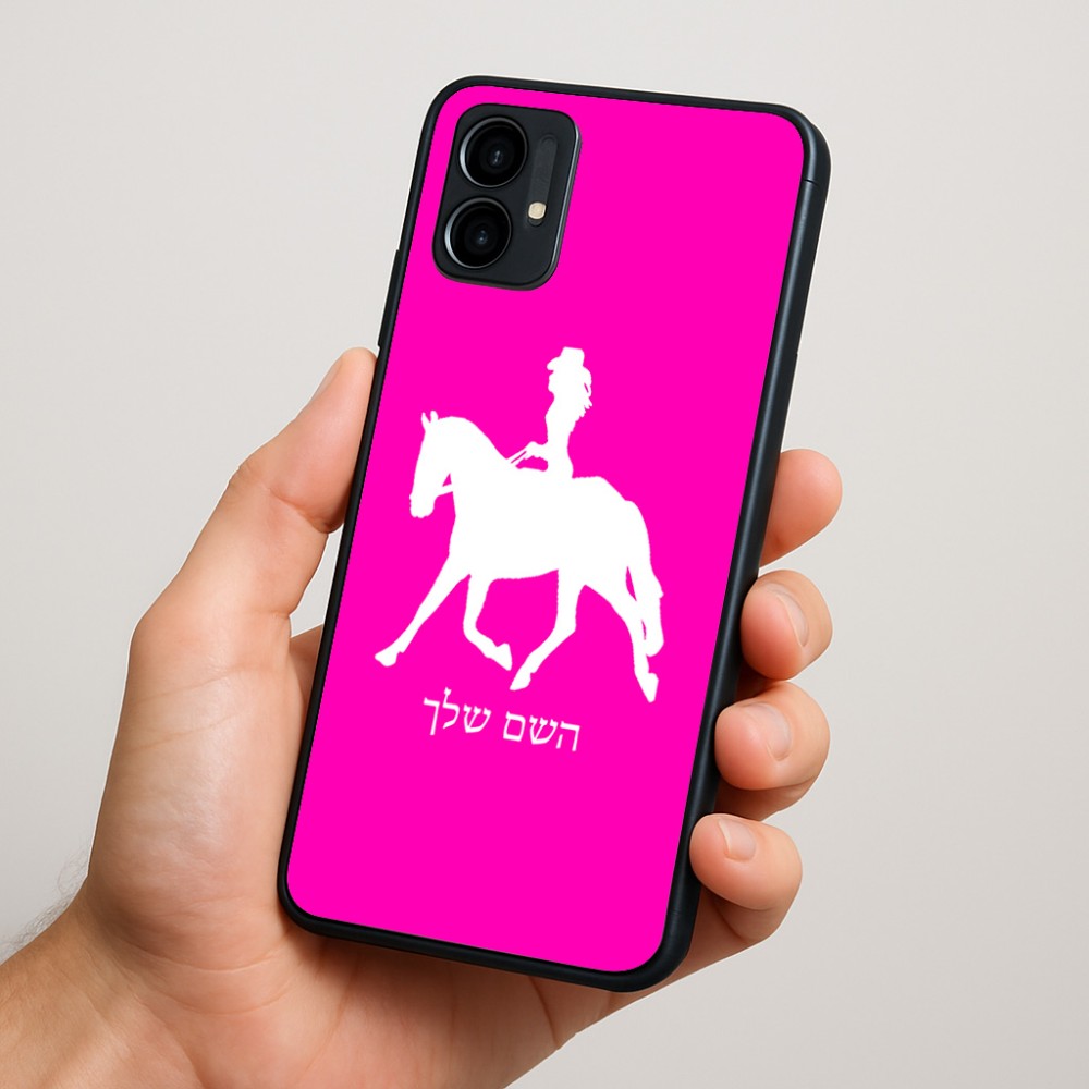 כיסוי בעיצוב אישי עם השם שלך לדגם - Motorola Moto G34 5G בעיצוב קאוגירל - אישה