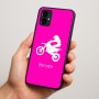 כיסוי בעיצוב אישי עם השם שלך לדגם - Motorola Moto G34 5G בעיצוב מוטוקרוס