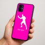 כיסוי בעיצוב אישי עם השם שלך לדגם - Motorola Moto G34 5G בעיצוב שחקן פינג פונג