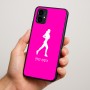 כיסוי בעיצוב אישי עם השם שלך לדגם - Motorola Moto G34 5G בעיצוב רץ רץ אישה