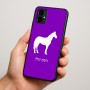 כיסוי בעיצוב אישי עם השם שלך לדגם - Motorola Moto G34 5G בעיצוב סוס