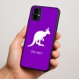 כיסוי בעיצוב אישי עם השם שלך לדגם - Motorola Moto G34 5G בעיצוב קנגורו