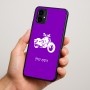 כיסוי בעיצוב אישי עם השם שלך לדגם - Motorola Moto G34 5G בעיצוב הארלי-דיווידסון