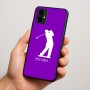 כיסוי בעיצוב אישי עם השם שלך לדגם - Motorola Moto G34 5G בעיצוב שחקן גולף