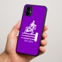 כיסוי בעיצוב אישי עם השם שלך לדגם - Motorola Moto G34 5G בעיצוב רוכב סוסים