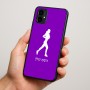 כיסוי בעיצוב אישי עם השם שלך לדגם - Motorola Moto G34 5G בעיצוב רץ רץ אישה