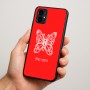 כיסוי בעיצוב אישי עם השם שלך לדגם - Motorola Moto G34 5G בעיצוב פרפר