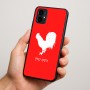 כיסוי בעיצוב אישי עם השם שלך לדגם - Motorola Moto G34 5G בעיצוב תרנגול