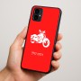 כיסוי בעיצוב אישי עם השם שלך לדגם - Motorola Moto G34 5G בעיצוב הארלי-דיווידסון