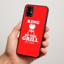 כיסוי בעיצוב אישי עם השם שלך לדגם - Motorola Moto G34 5G בעיצוב מלך הגריל