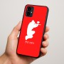 כיסוי בעיצוב אישי עם השם שלך לדגם - Motorola Moto G34 5G בעיצוב שחקן כאב כדור