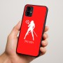 כיסוי בעיצוב אישי עם השם שלך לדגם - Motorola Moto G34 5G בעיצוב אישה שטן