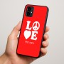 כיסוי בעיצוב אישי עם השם שלך לדגם - Motorola Moto G34 5G בעיצוב אהבה