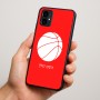 כיסוי בעיצוב אישי עם השם שלך לדגם - Motorola Moto G34 5G בעיצוב כדורסל