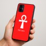 כיסוי בעיצוב אישי עם השם שלך לדגם - Motorola Moto G34 5G בעיצוב אנק - מפתח החיים המצרי