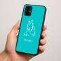כיסוי בעיצוב אישי עם השם שלך לדגם - Motorola Moto G34 5G בעיצוב חתול