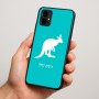כיסוי בעיצוב אישי עם השם שלך לדגם - Motorola Moto G34 5G בעיצוב קנגורו