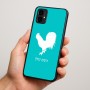 כיסוי בעיצוב אישי עם השם שלך לדגם - Motorola Moto G34 5G בעיצוב תרנגול