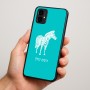 כיסוי בעיצוב אישי עם השם שלך לדגם - Motorola Moto G34 5G בעיצוב זברה