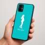 כיסוי בעיצוב אישי עם השם שלך לדגם - Motorola Moto G34 5G בעיצוב אישה בהריון